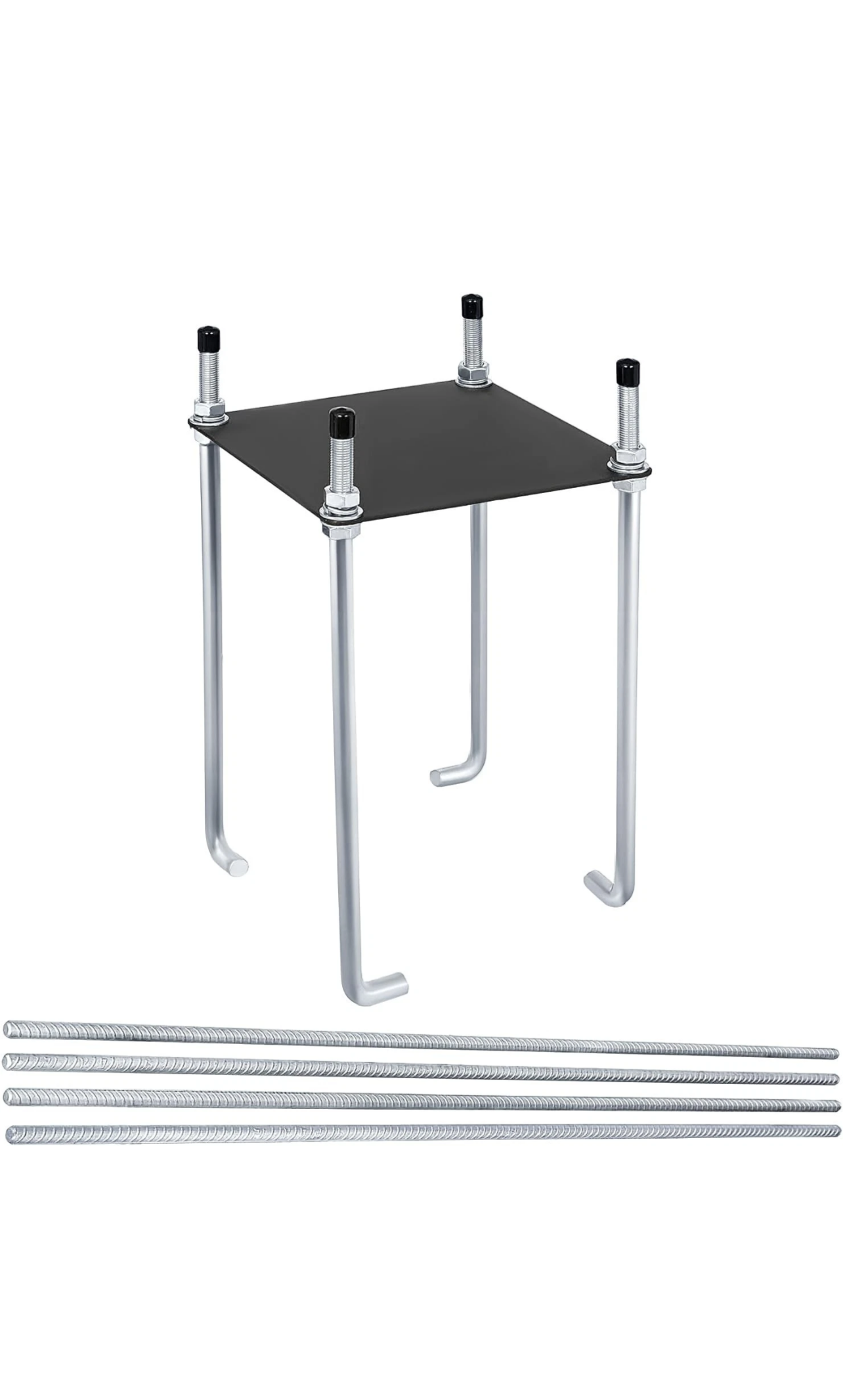 Basketball Hoop Anchor Kit 9”, Universal : Mega Slam,Goaliath, Produnk , etc.