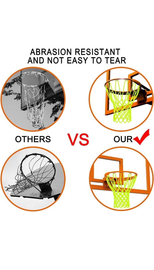 Glow in the dark Basketball Hoop net