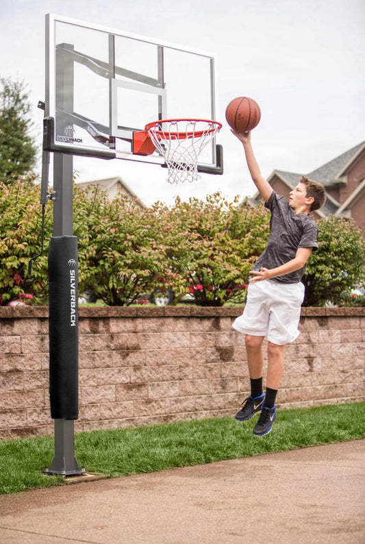 Goaliath 54” Prodigy In-Ground Basketball Hoop.